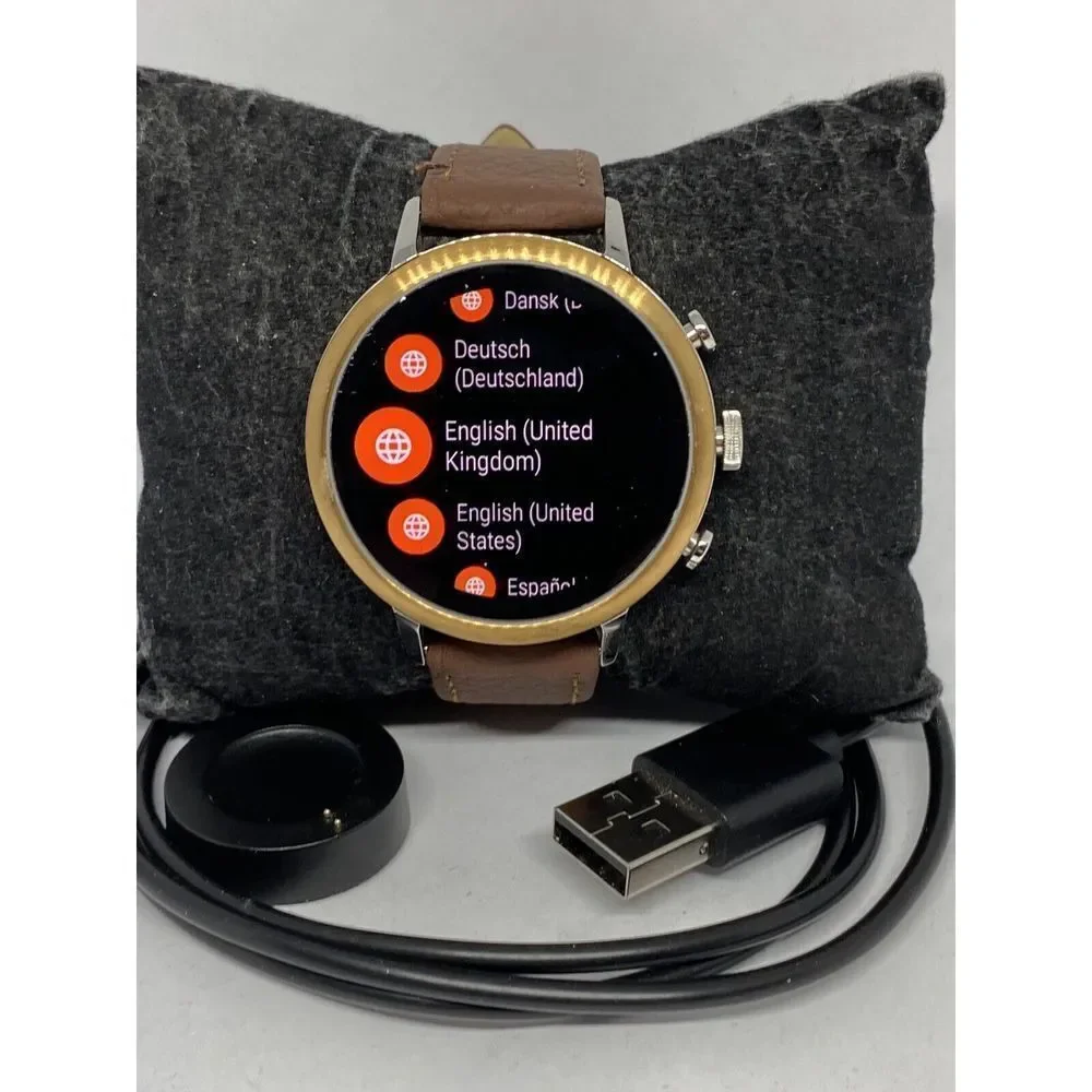 Fossil Gen 4 Authentic Digital Dial Smart Watch Custom Band FTW6016 LT355